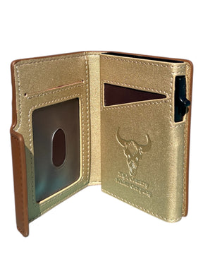 Leather High Country Longhorn Wallet