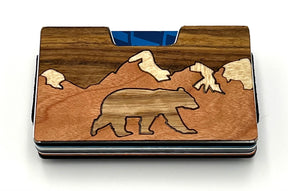 Apex Wood Inlay Wallet